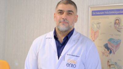 Kulak Burun Boğaz Uzmanı Op. Dr. Kadri Sert, çocuklarda sık